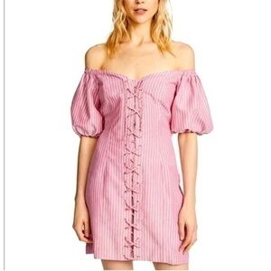 WAYF Frankie Lace Up Corset Dress | Sz M